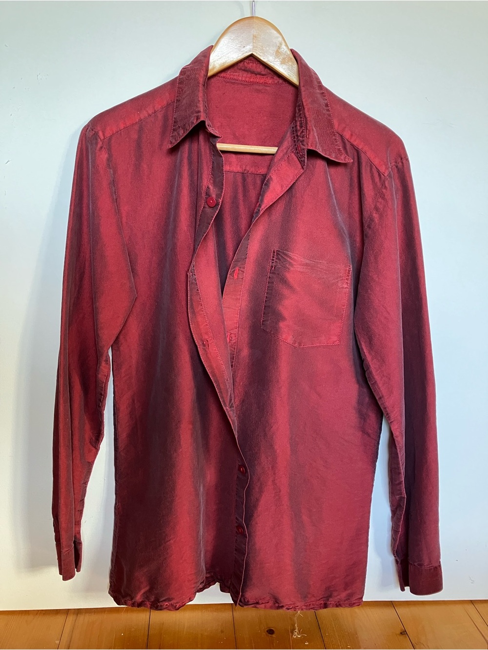 Unisex Silk Shirt